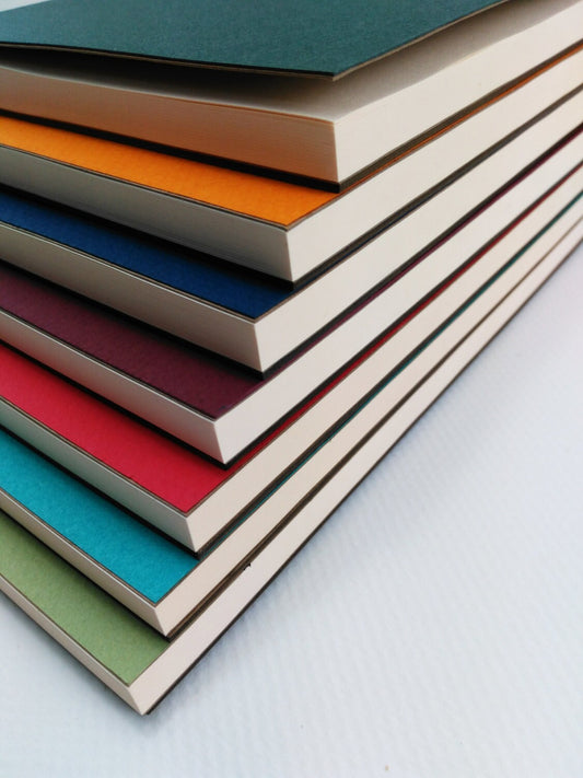 COLORFUL Journal, Notebook, Cute Journals, Sketchbook, Blank Travel Journal