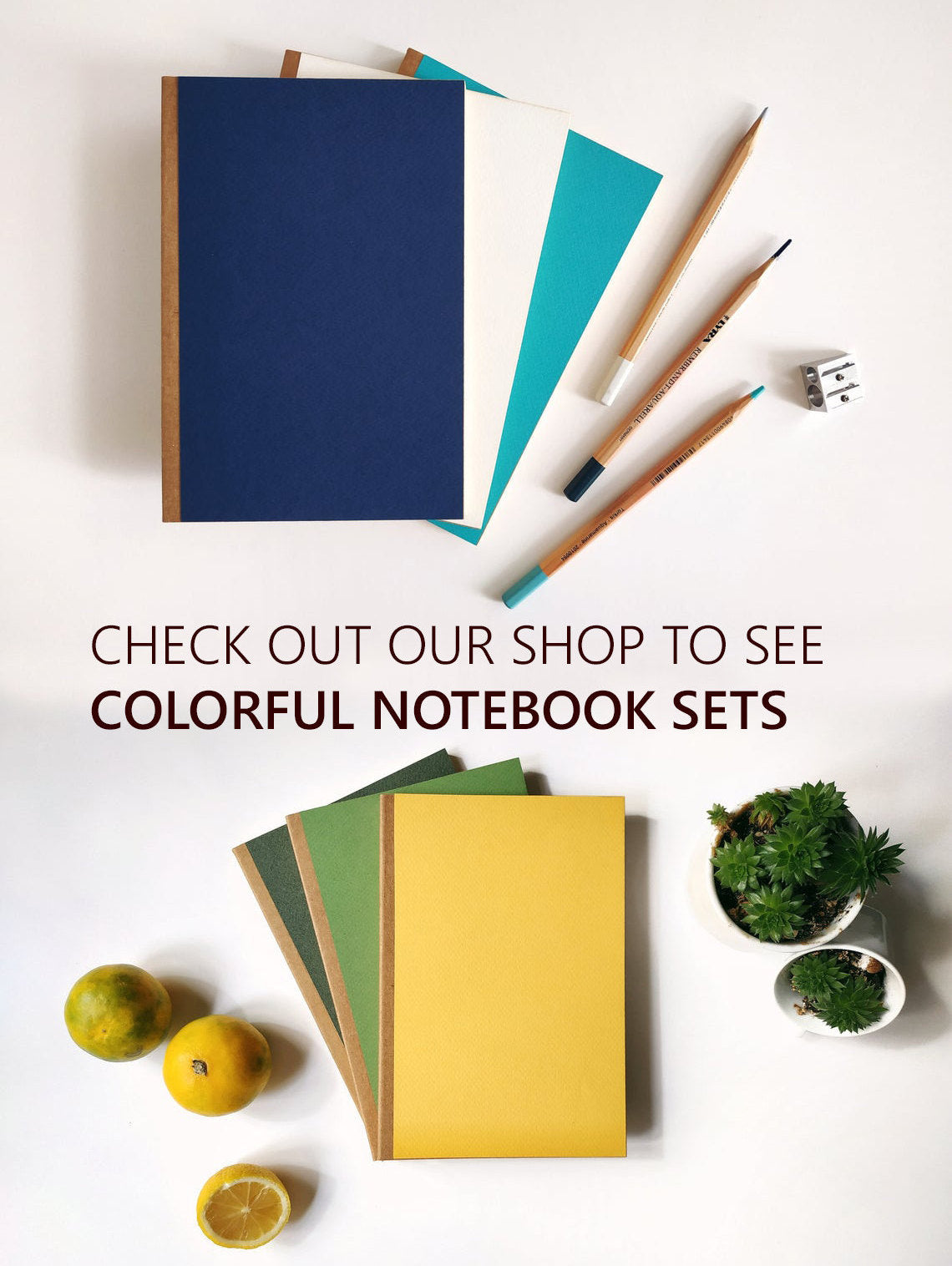 COLORFUL Journal, Notebook, Cute Journals, Sketchbook, Blank Travel Journal