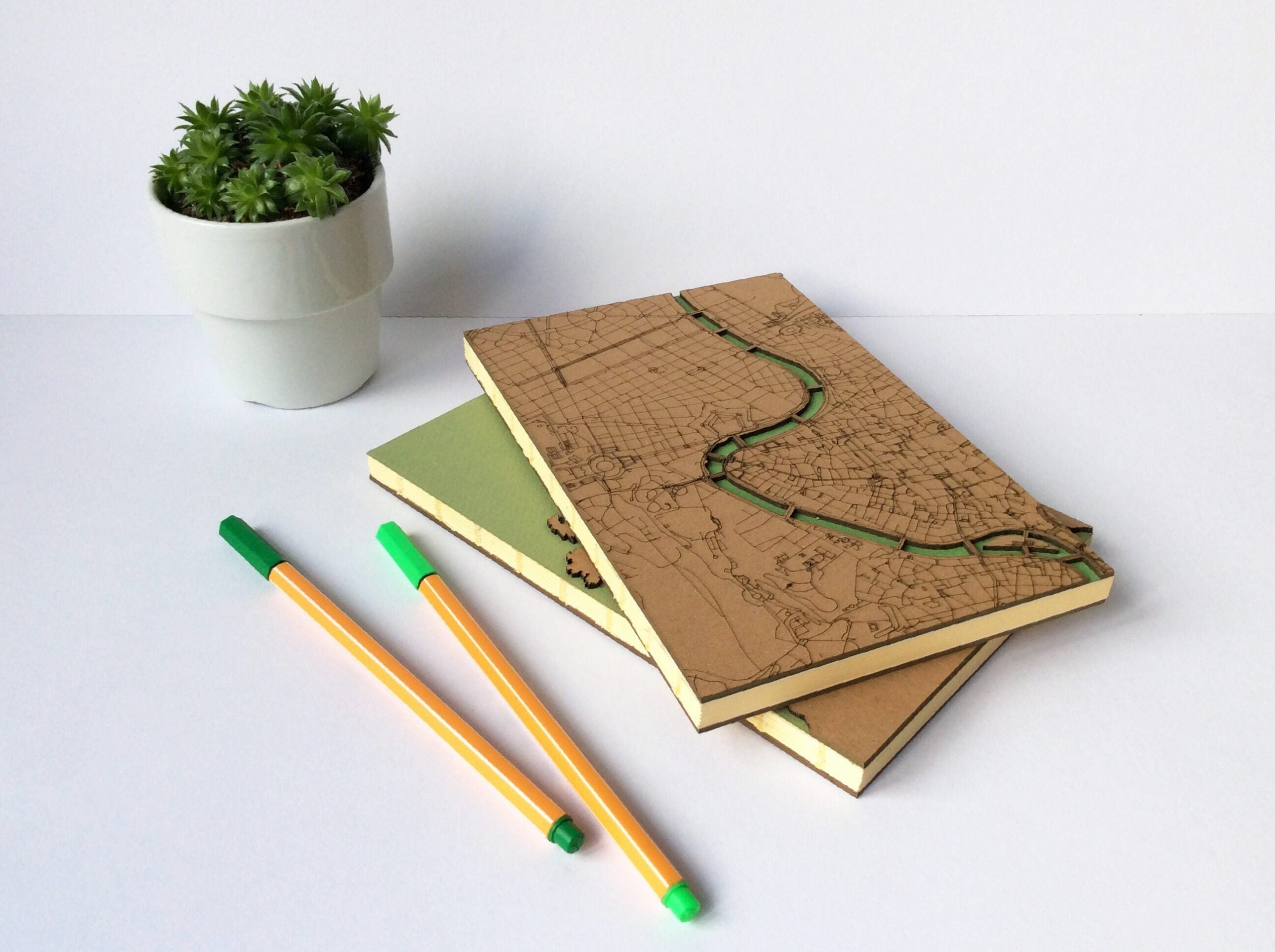Custom Map Journals