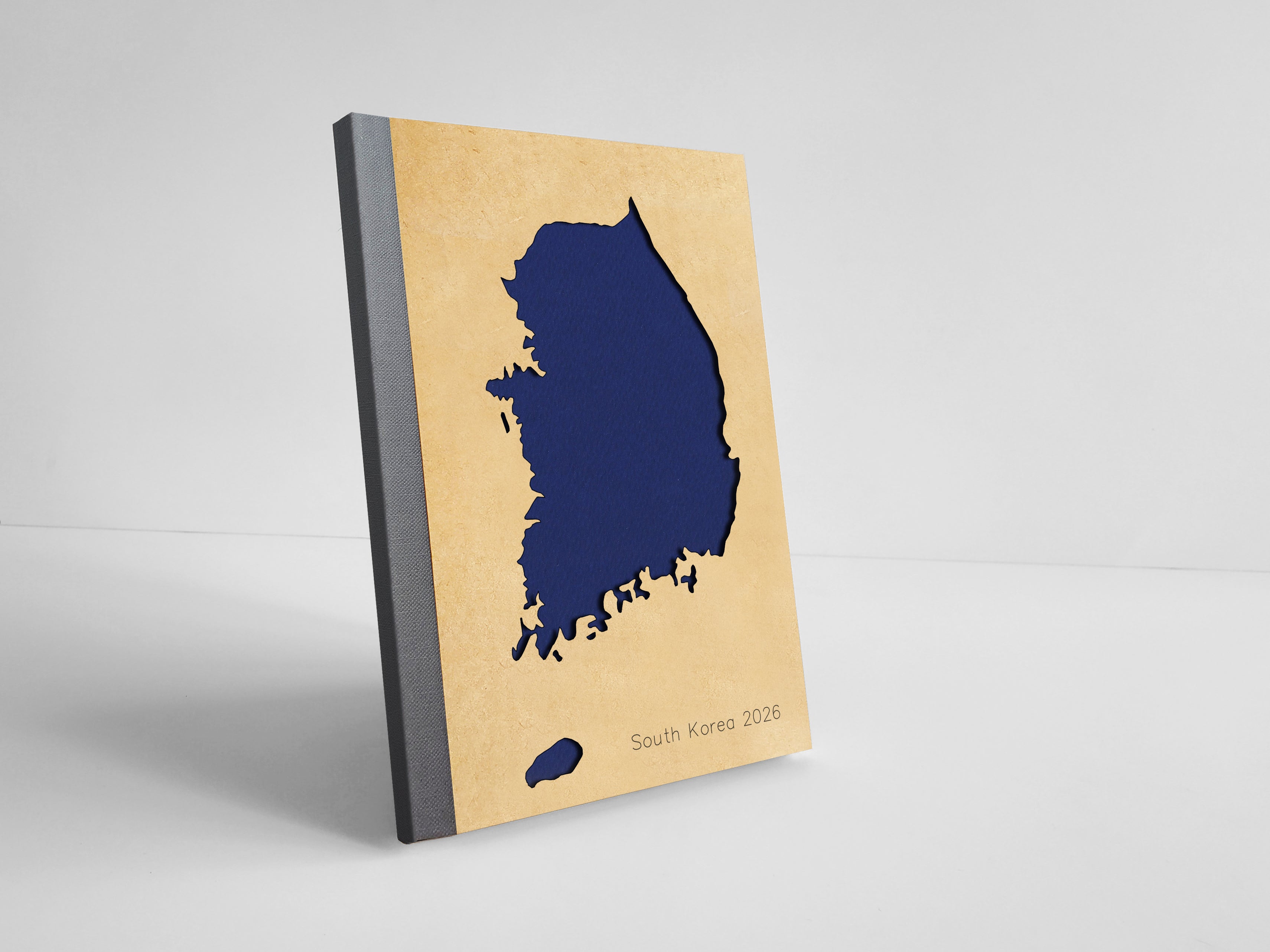 Südkorea Reisetagebuch, Individuelles Südkorea Notizbuch, Südkorea Reise-Geschenke