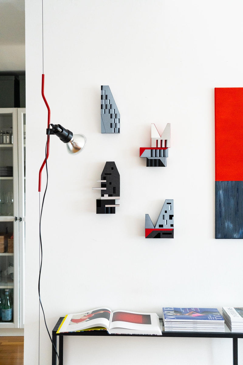 Modern Architecture Wall Art — Handmade Nordic Architectural Decor